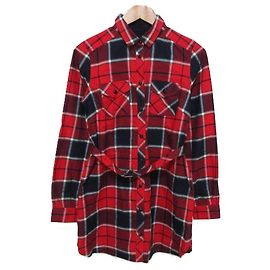 Autre Marque Blue Label Crestbridge Check Langarmhemd Rot