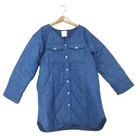 Autre Marque Abrigo acolchado de denim REDYAZEL Azul