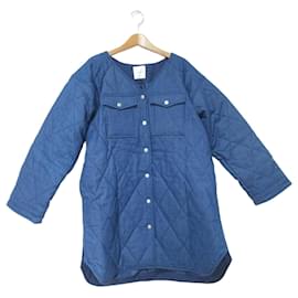 Autre Marque Casaco acolchoado em denim REDYAZEL Azul