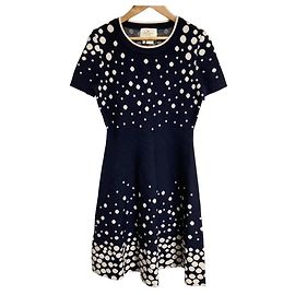 Vestido de malha kate spade Azul Azul marinho