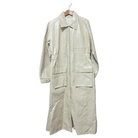 Autre Marque SeaRoomlynn Eco Leather Long Coat Beige