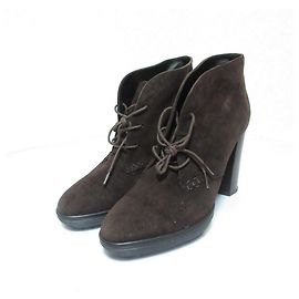 Bottines courtes Tod's Gommini en daim Marron