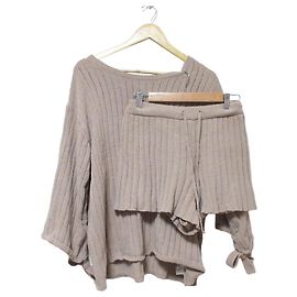 Autre Marque gelato pique Airy Moco Setup Beige Altro