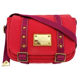 Borsa a tracolla Louis Vuitton Antigua Busas PM Canvas Rosso