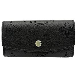 Louis Vuitton Mahina Multicles Porta llaves 4 llaves Negro
