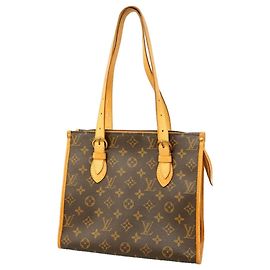 Borsa Tote Louis Vuitton Monogram Popincourt Marrone