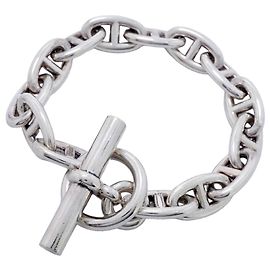 Hermès Pulsera Hermes Chaine d'Ancre GM en Plata 925 Otro