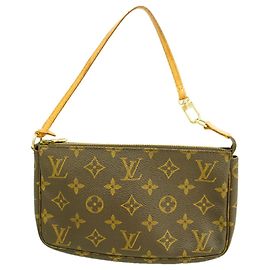 Sac Pochette Accessoires Monogram Louis Vuitton Marron