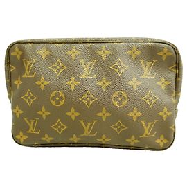 Louis Vuitton Monogram Toilette 23 Täschchen Braun
