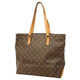Borsa Cabas Mezzo Monogram Louis Vuitton Marrone