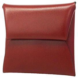 Hermès Monedero Hermes Bastia en Rouge H Roja