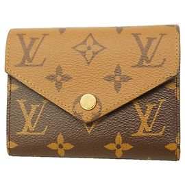 Louis Vuitton Tri-fold Wallet Brown
