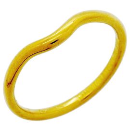 Tiffany & Co. 18K Yellow Gold Curved Band Ring Other