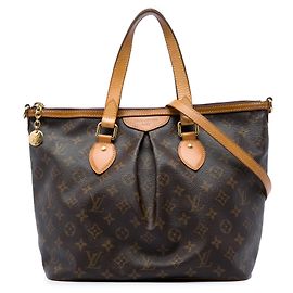 Louis Vuitton Brown Monogram Palermo PM Marron