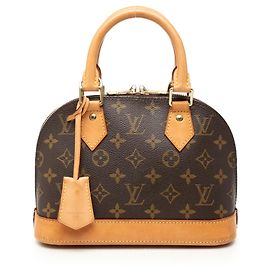 Louis Vuitton Brown Monogram Alma BB Marrom