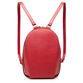 Louis Vuitton Red Epi Mabillon Rouge