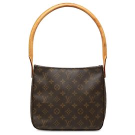 Louis Vuitton Brown Monogram Looping MM Marron