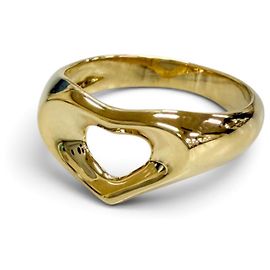 Anello Open Heart Elsa Peretti di Tiffany & Co. D'oro