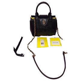 Borsa tote in pelle nera Marc Jacobs Nero