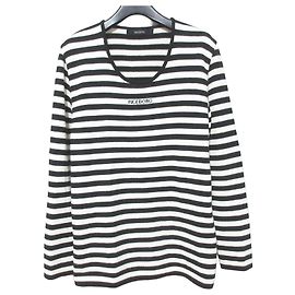 Autre Marque Pull en maille Ingeborg Border Noir Autre