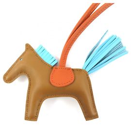 Hermès Rodeo Charm Pegasus PM Charm Multicolore Altro Blu chiaro