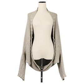 Autre Marque Cardigã de malha de cashmere QUEENE AND BELLE Bege Outro