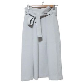Autre Marque CLANE Midirock mit hoher Taille Braun