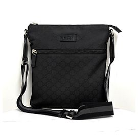 Gucci Borsa a tracolla messenger nera Nero