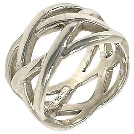 Tiffany & Co Tiffany Vintage Celtic Knot Ring Silber