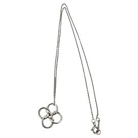 Tiffany & Co Tiffany Quadrofolio Clover Halskette Silber