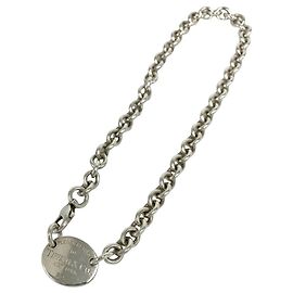 Tiffany & Co Collar Tiffany Return to Oval Plata