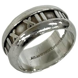 Tiffany & Co Tiffany Vintage Atlas Ring Silber