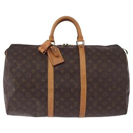 Louis Vuitton Keepall Monogram 50 Marron