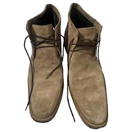 Gucci suede ankle boots Brown