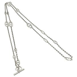 Hermès Collana Hermes Chaine d'Ancre Farandole Argento