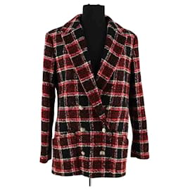 Maje Red Wool Coat Red