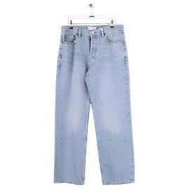 Frame Denim Jeans Relaxed Frame azuis de algodão Azul