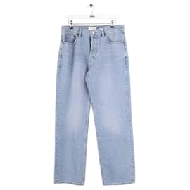 Frame Denim Vaqueros Relaxed Frame azules de algodón Azul