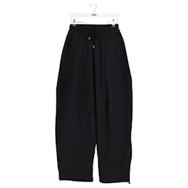 Autre Marque Schwarze gerade Hose Schwarz