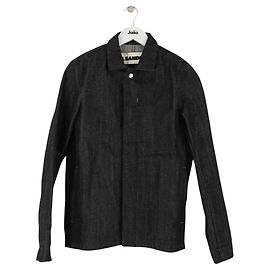 Giacca Jil Sander in cotone blu navy Blu navy