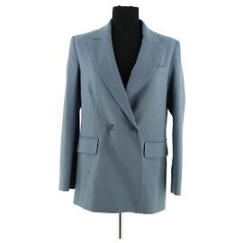 Blazer Maje in lana blu Blu