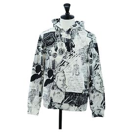 FENDI Hoody cotton XS White Auth 197126M Weiß