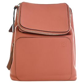 Pink LOEWE Small Leather Goya Backpack Pink