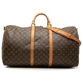 Louis Vuitton Monogram Keepall Bandouliere 60 Reisetasche Braun Braun