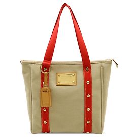 Sac cabas Louis Vuitton Antigua MM Beige Beige