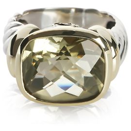 Anello Noblesse David Yurman in oro giallo, argento sterling e quarzo Altro