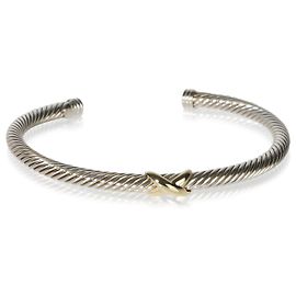 Bracciale Cable X David Yurman in oro giallo e argento sterling Altro