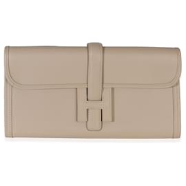 Hermès Argile Evercolor Jige Elan 29 Marrom Bege