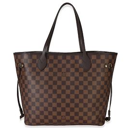 Louis Vuitton Damier Ebene Canvas Neverfull MM Marrom