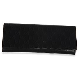 Clutch Gucci Broadway en charol Microguccissima negro Negro